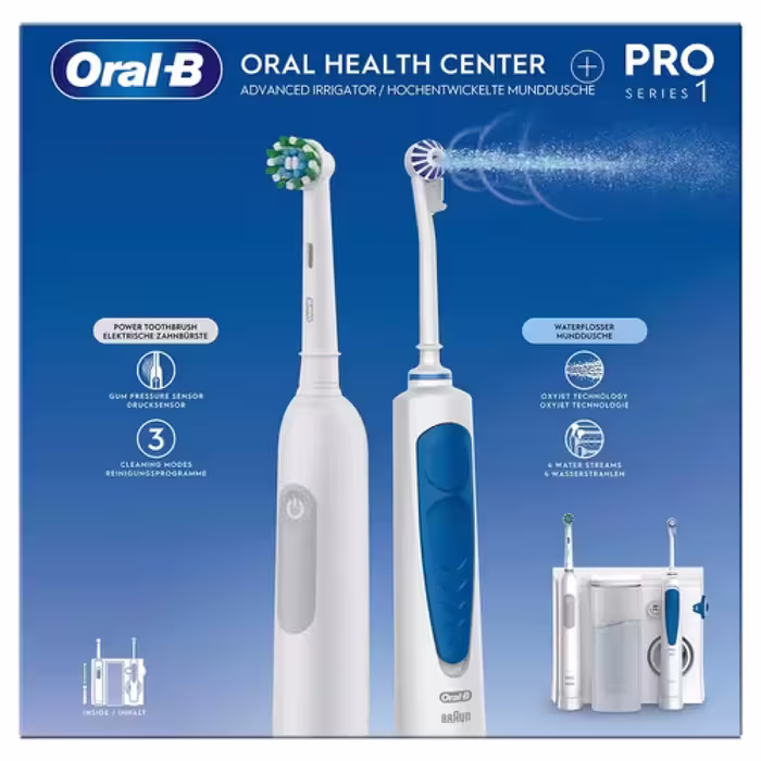 مسواک برقی و اوکسی جت اورال بی مدل Pro Series 1