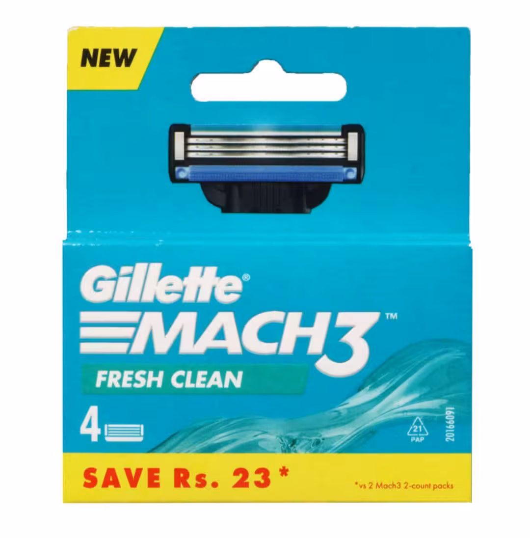 تیغ یدک ژیلت مدل Mach3 Fresh Clean