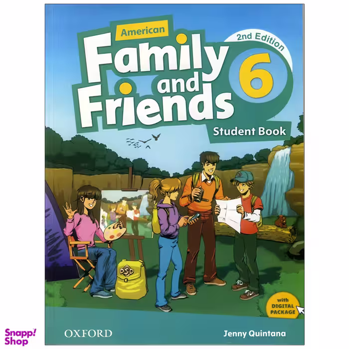 کتاب American Family and Friends 6 2nd اثر Naomi Simmons انتشارات Oxford