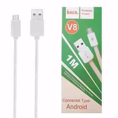 کابل شارژ میکرو hoco مدل v8