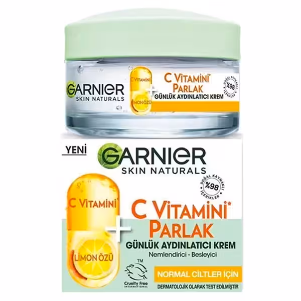 ژل کرم گارنير مرطوب کننده ويتامين C