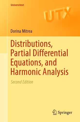 خرید و دانلود نسخه کامل کتاب Distributions, partial differential equations, and harmonic analysis