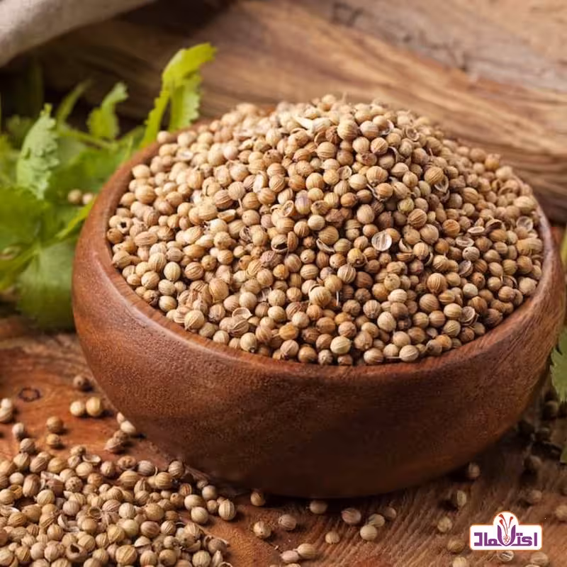 تخم گشنیز 500 گرمی اعتماد  پاک شده و درجه یک | amazonchi