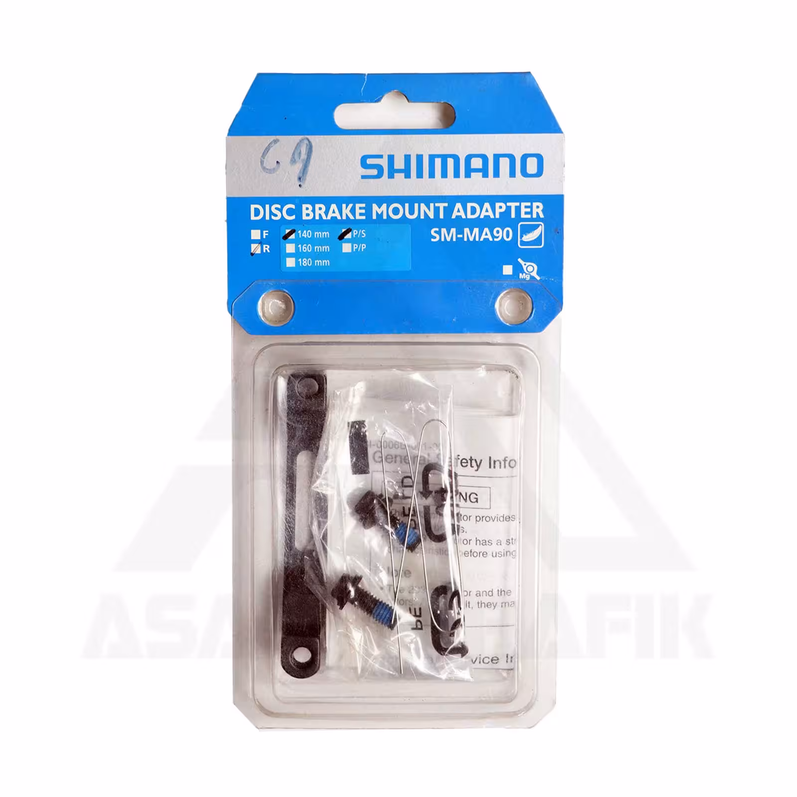 آداپتور کالیپر ترمز عقب شیمانو مدل Shimano SM-MA90 140mm