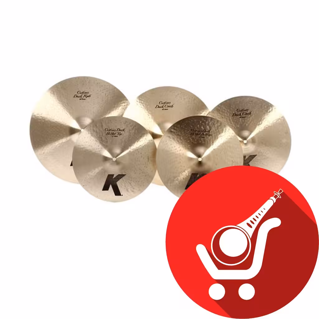 پک سنج های هت، کرش و راید زیلدجیان مدل KCD900 K CUSTOM DARK