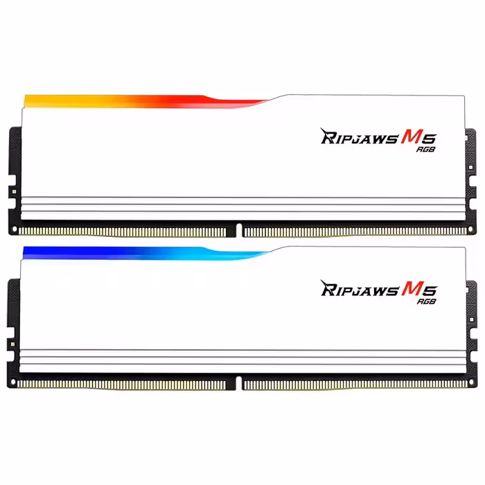 رم جی اسکیل Ripjaws M5 RGB White 64GB (2×32 GB) DDR5 5200 MHz CL40