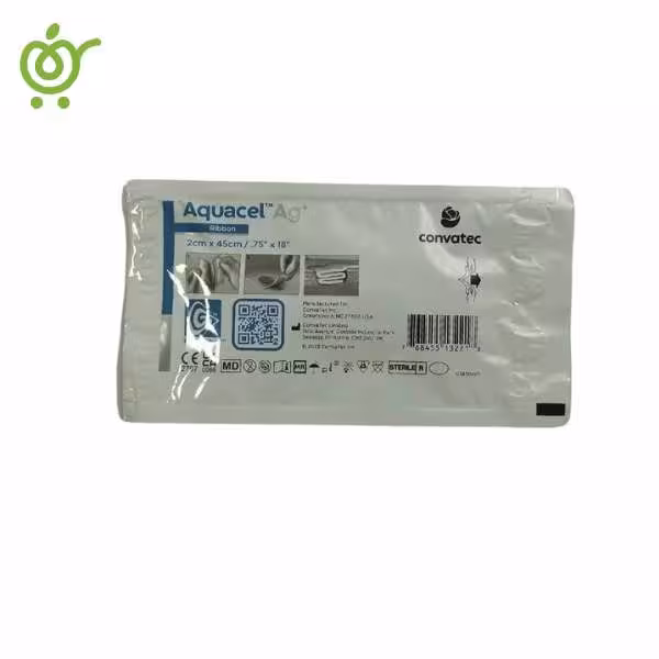 آکوآسل نقره نواری (ریبون) کانواتک Aquacel AG convatec 2*45