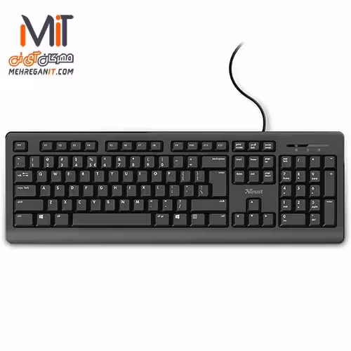 کیبورد با سیم تراست مدل ODY SILENT