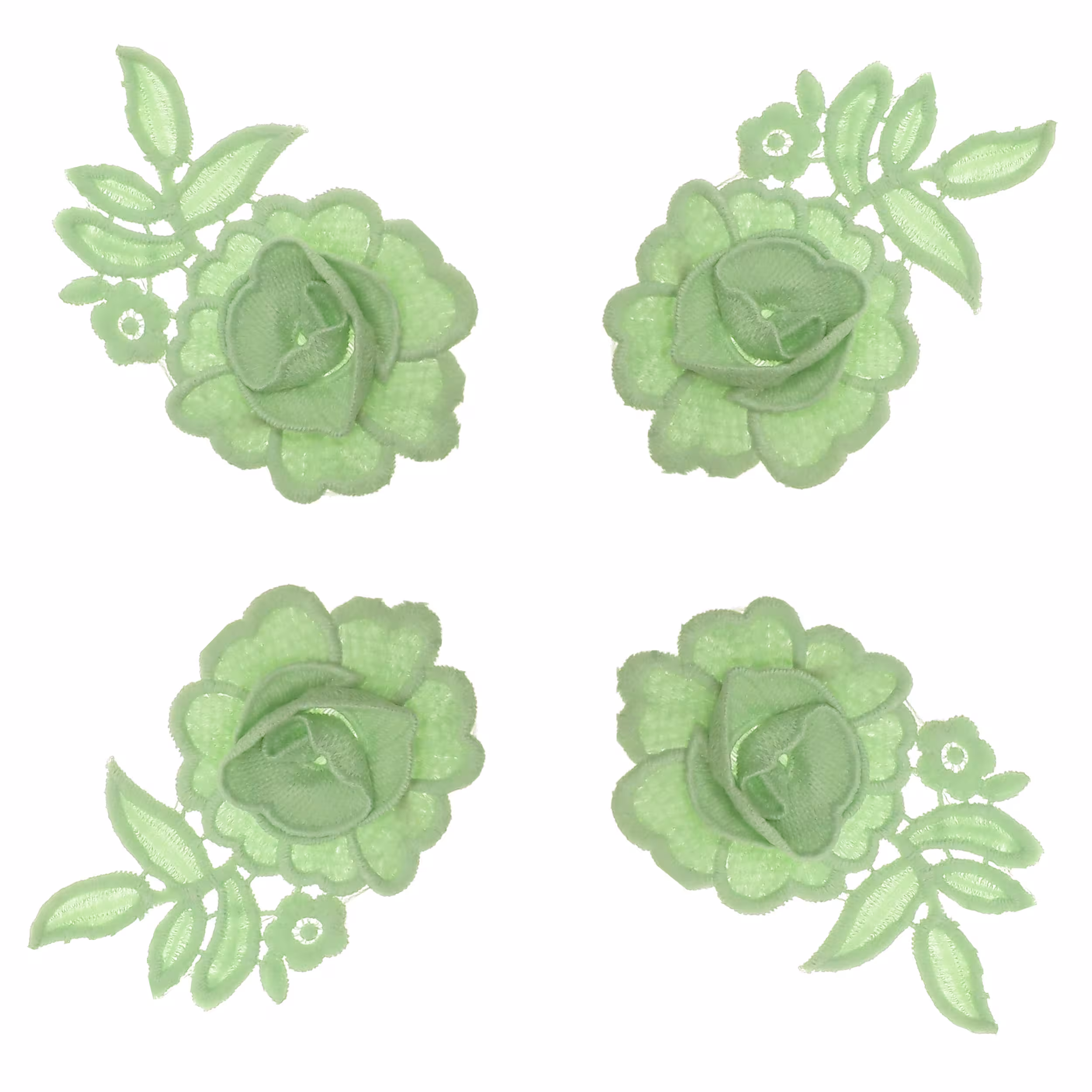 استیکر گل کنفی مدل Y6813 بسته 4 عددی