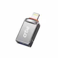 مبدل OTG کربی مدل CR-W101، تبدیل USB به لایتنینگ با گارانتی 12 ماهه شرکتی