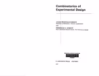 خرید و دانلود نسخه کامل کتاب Combinatorics of Experimental Design (Oxford science publications)