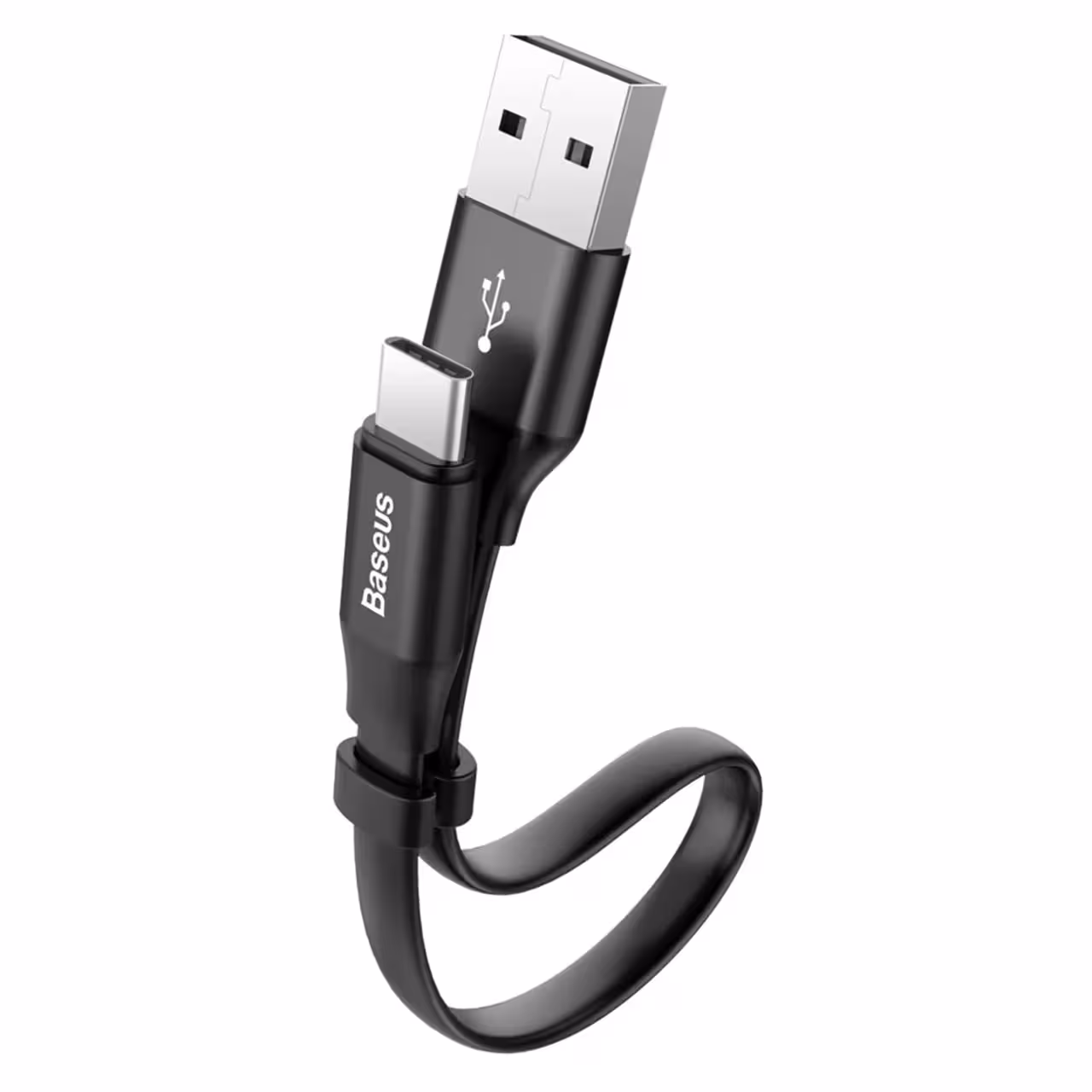 کابل تبدیل USB به تایپ سی بیسوس مدل CATMBJ طول 23 سانتی‌متر با توان 2 آمپر