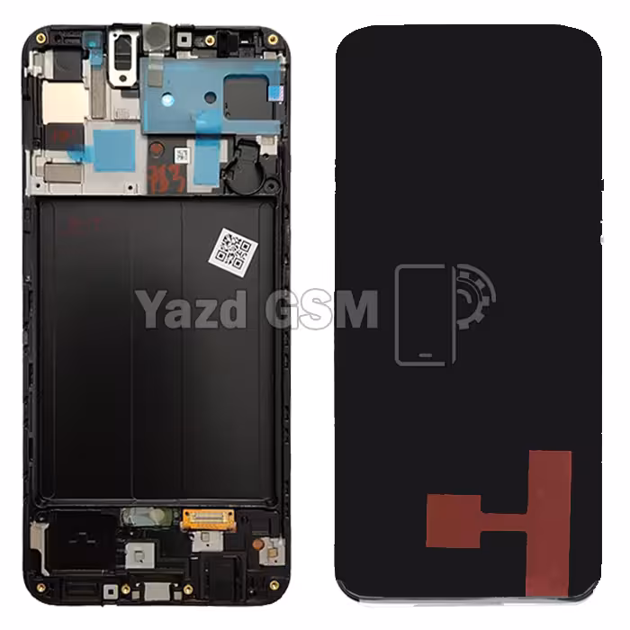 تاچ ال سی دی سامسونگ A50/A505 شرکتی با فریم