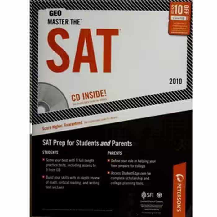 کتاب Master The SAT 2010 اثر Pine Phil, Moran Margaret.