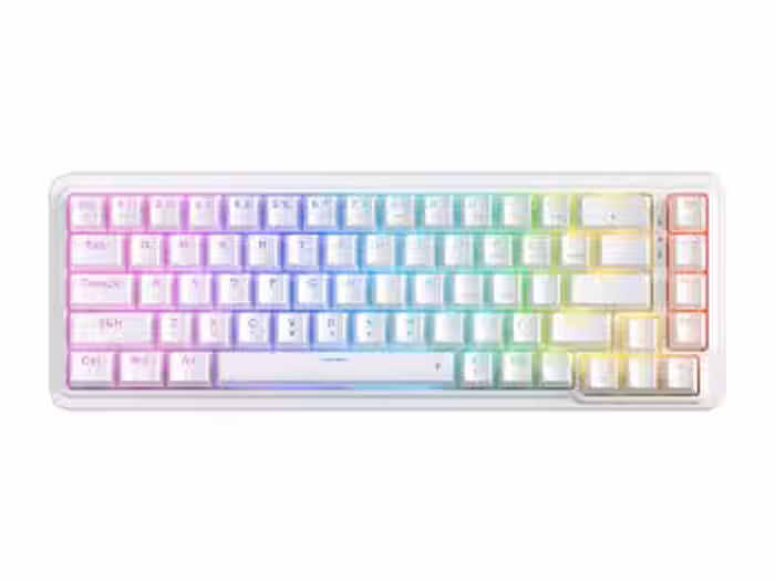 کیبورد گیمینگ ردراگون مدل K709 Wired Gasket سفید