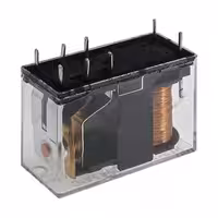 رله شیشه ای کتابی هلی شان 24 ولت پمپ آب ست کنترل 16 آمپر 6 پایه HELISHUN HLS-14F2L-DC24V-A