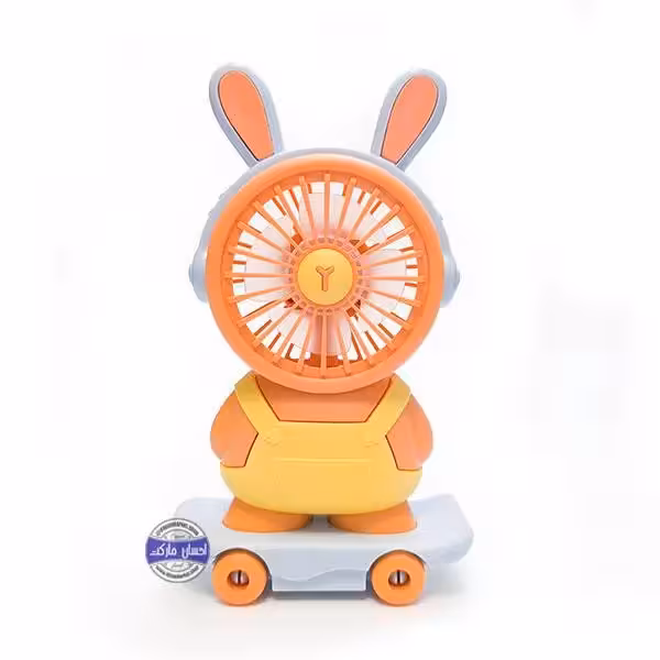 مینی فن خرگوش اسکیتی تراش دار چراغی شارژی