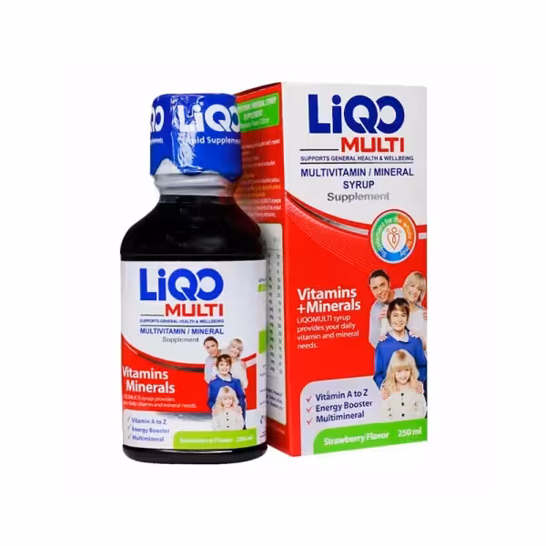 شربت لیکو مولتی ابیان فارمد 250 میلی لیتر