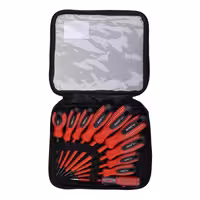 پیچ گوشتی عایق و فازمتر روکی مدل 7653 مجموعه 10 عددی | کالا مکس