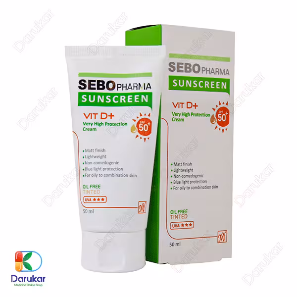 ژل کرم ضد آفتاب کنترل کننده چربی سبو فارما مای فارما SPF50