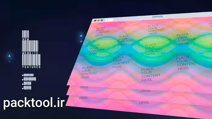 دانلود پروژه آماده پریمیر تیزر تبليغاتی معرفی وب سايت Atmospheric Website Promo - پک تول