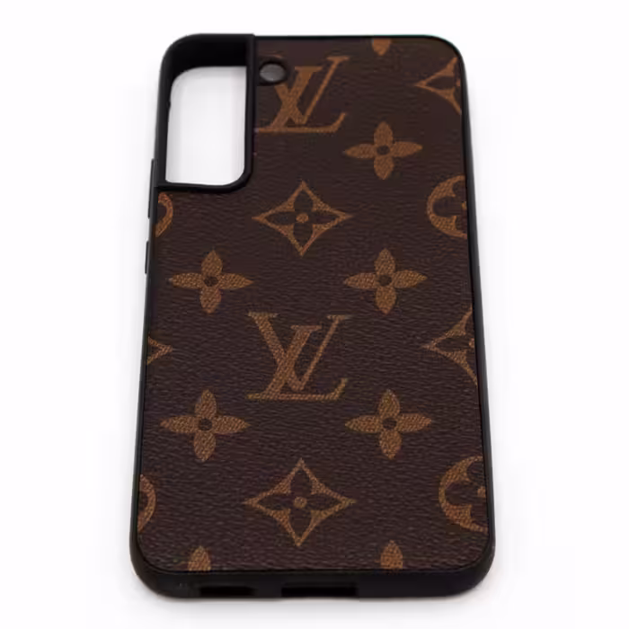 کاور چرمی سامسونگ s22 plus طرح LV