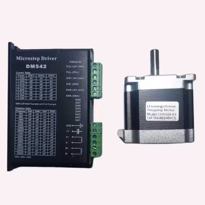 خرید و قیمت استپرموتور 8.0_823HS5628 به همراه درایور DM542