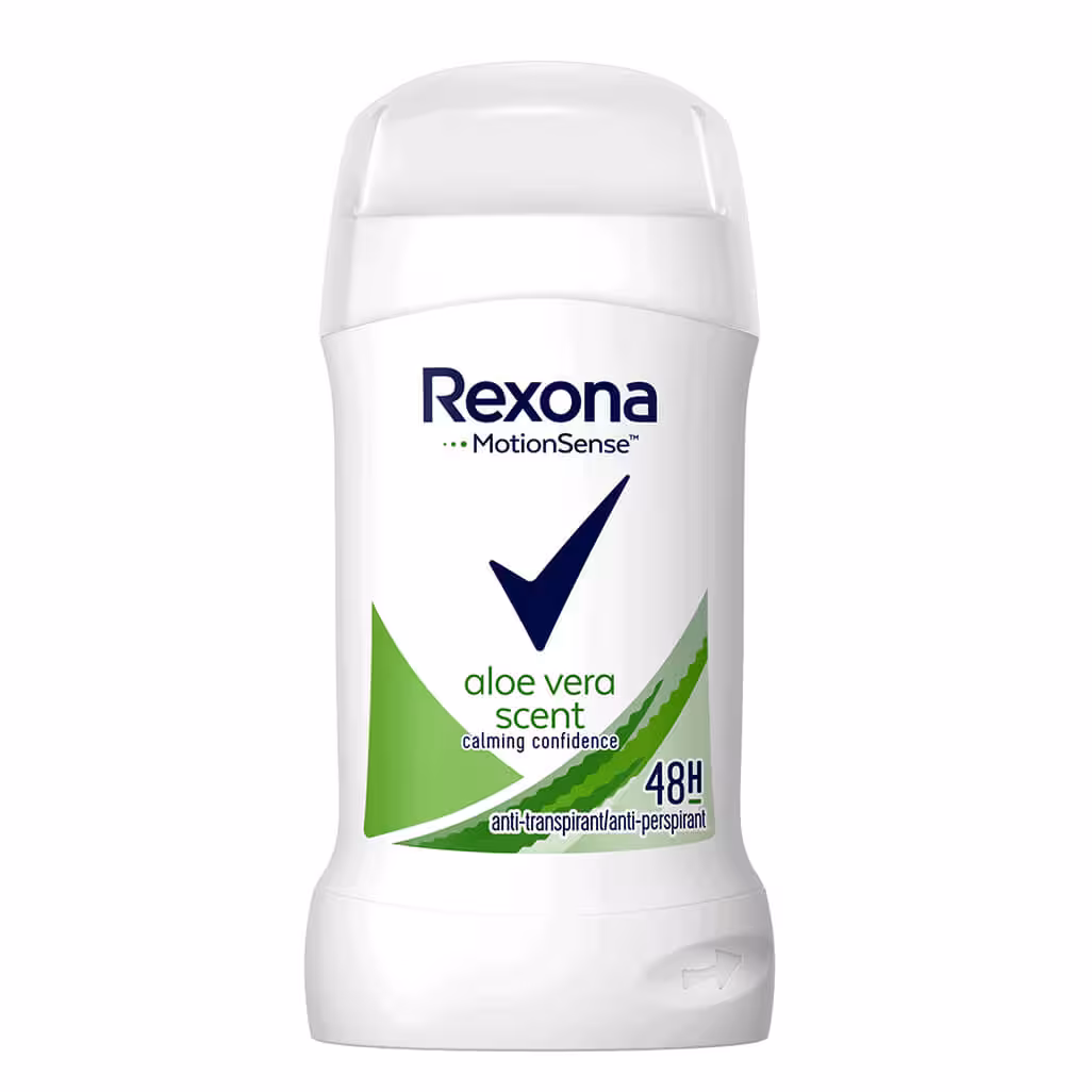 مشخصات، خرید و قیمت استیک ضد تعریق زنانه رکسونا مدل Aloe Vera Scent حجم 40 میل اروپایی ⭐️ ویان مارکت