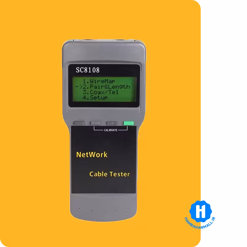 تستر کابل شبکه دیجیتال کی نت مدل SC8108