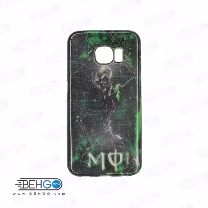 قاب گوشی سامسونگ اس سیکس اج s6 اج طرح دار مدل اسکلت Back cover For Samsung galaxy S6 edge