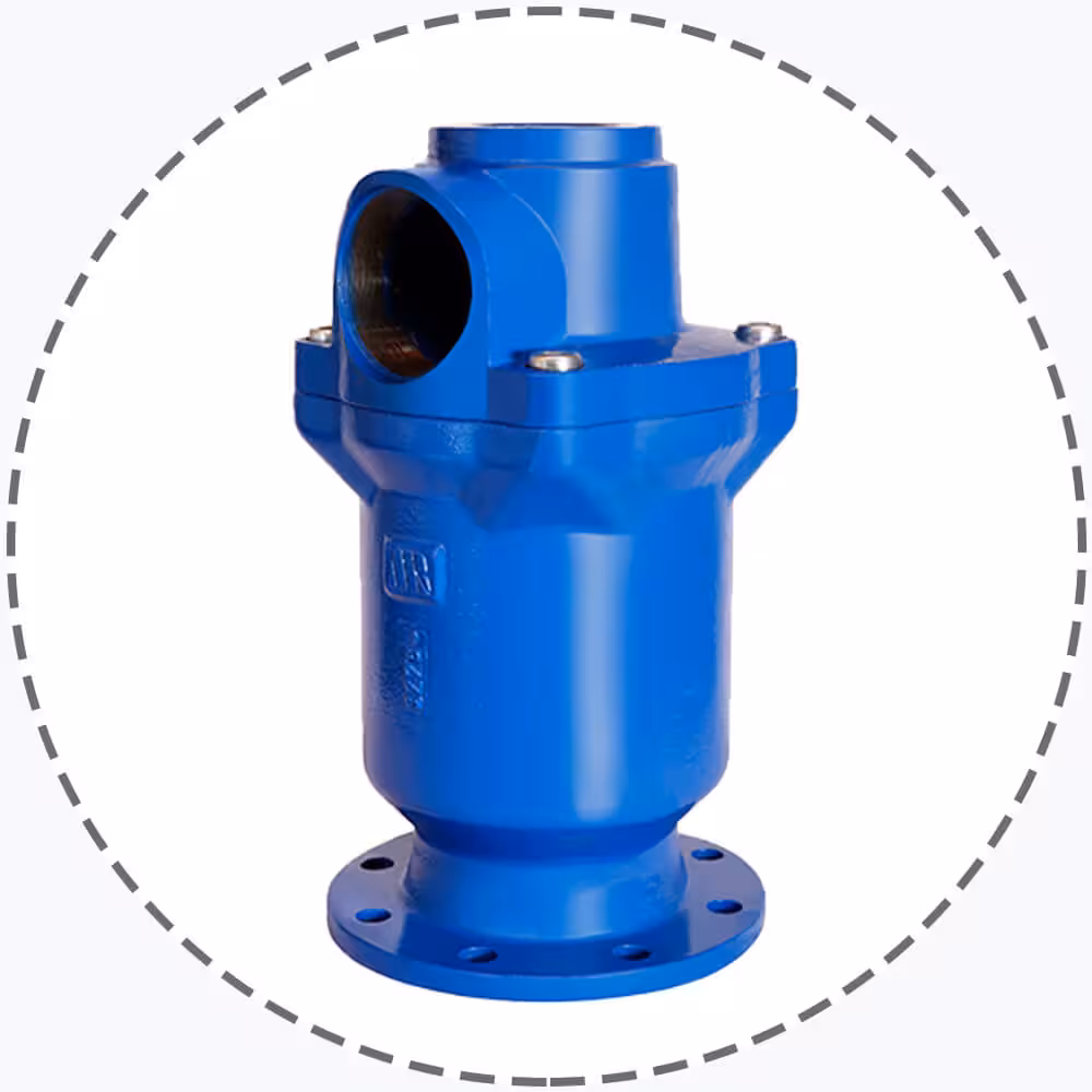 شیر هوا تک محفظه دوروزنه 80  25pn