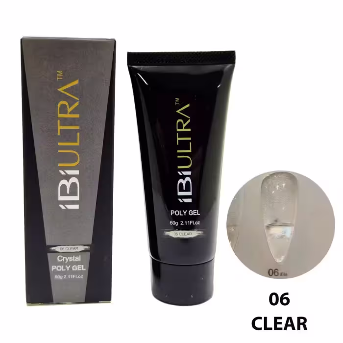 پلی ژل آی بی آی شماره 06 Clear