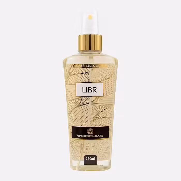 بادی اسپلش با رایحه ای لیبر 250 میل وودلایک VOODLIKE LIBR BODY PERFUME