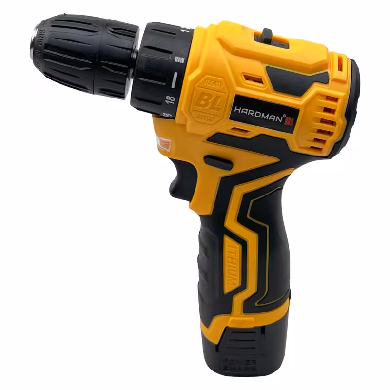 دریل پیچ گوشتی شارژی 10 میلیمتری 25 ولت براشلس هاردمن مدل 25V-2104 | کالا مکس
