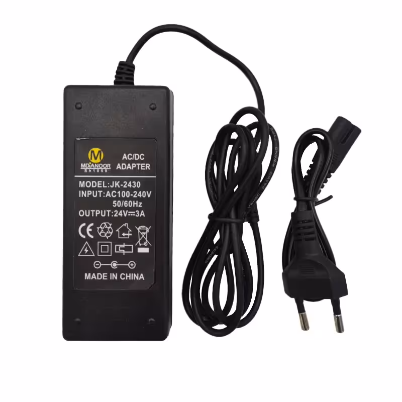 آداپتور 24 ولت 3 آمپر Mdianoor مدل JK-2430