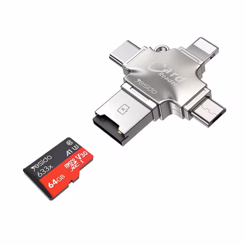 رم ریدر چند کاره یسیدو مدل YESIDO GS13