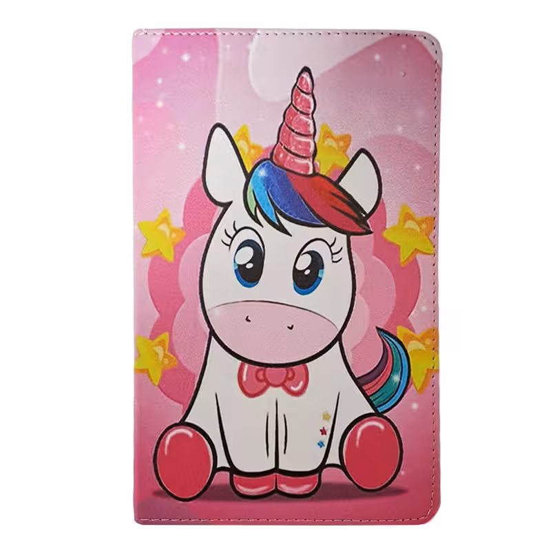 کیف طرحدار (با قاب اصلی) یونیکورن 1 | تبلت سامسونگ Tab A9 (X110-X115)