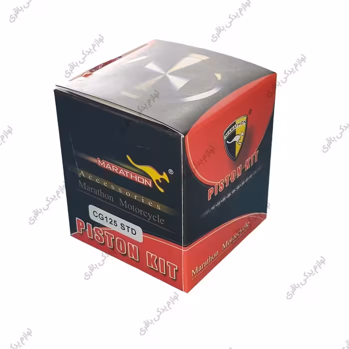 ست رینگ و پیستون موتور سیکلت مدل CG-125 STD برند MARATHON