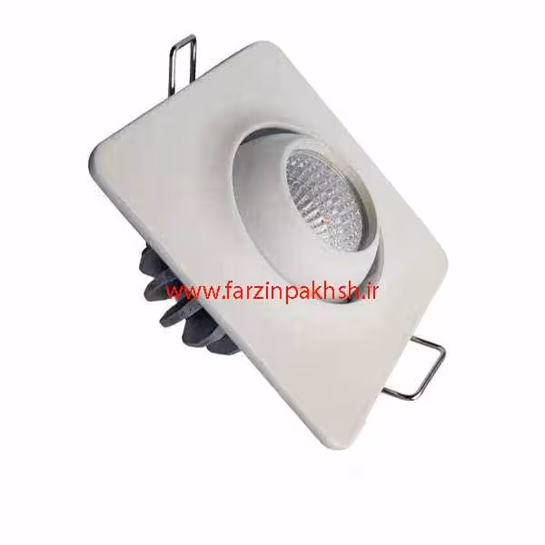 چراغ چشمی سیلندری توکار 3 وات cob مربع نمانور