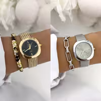 ساعت فلورا زنانه صفحه مکعبی کد 763