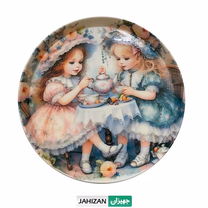 سینی طرح کلاسیک دختر