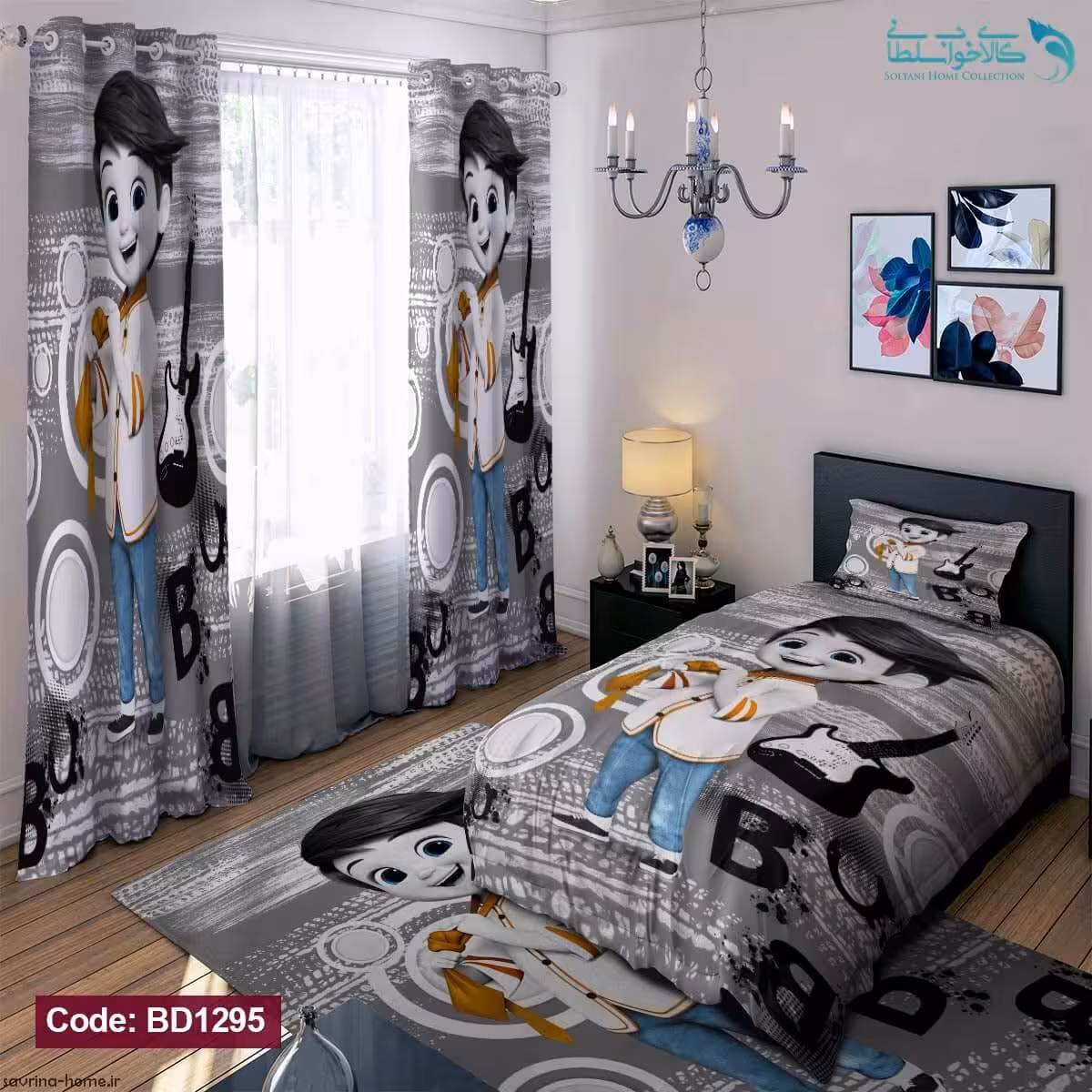 روتختی طرح کوکو یکنفره کد BD1295