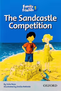 فمیلی اند فرندز ریدرز 1 | کتاب داستان انگلیسی Family and Friends Readers 1: The Sandcastle Competition
