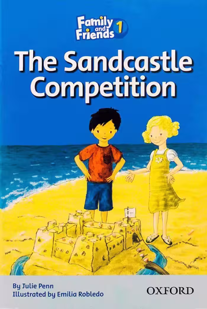 فمیلی اند فرندز ریدرز 1 | کتاب داستان انگلیسی Family and Friends Readers 1: The Sandcastle Competition