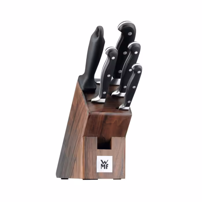 کارد با بلوک 6 پارچه وی ام اف | WMF SPITZENKLASSE PLUS knife block set 6-pcs
