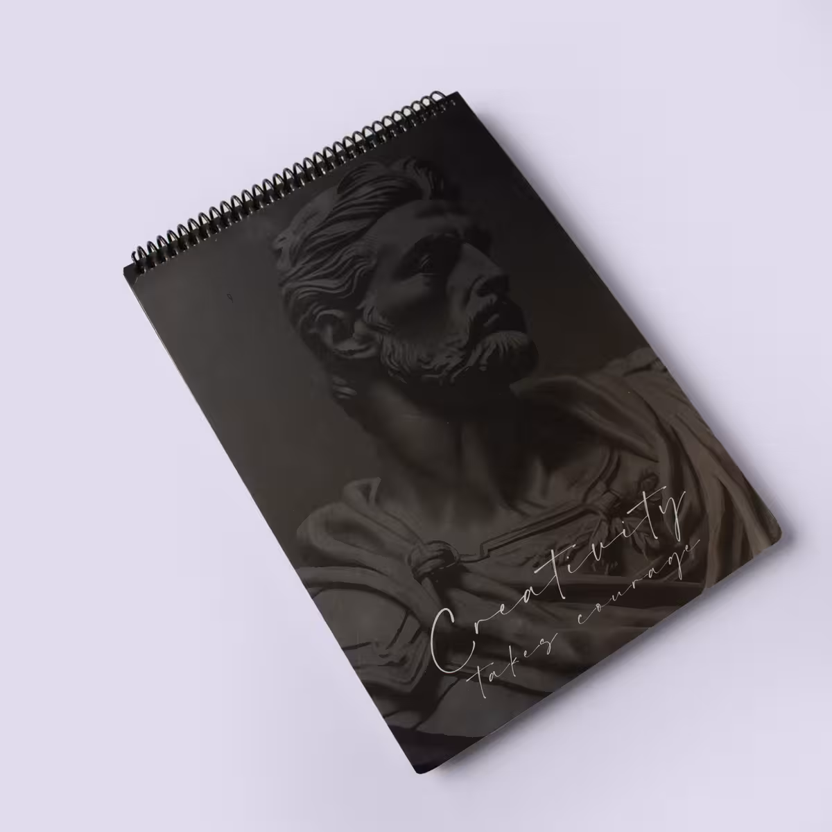 دفتر طراحی آ4 سیم از بالا سری Roman دات نوت (dotnote)