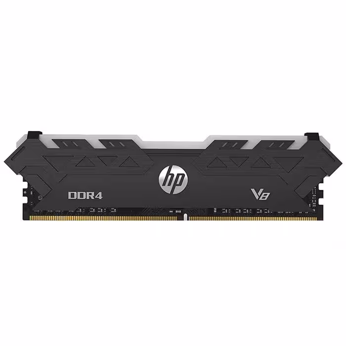 رم دسکتاپ DDR4 تک کاناله 3200 مگاهرتز CL16 اچ پی مدل V8 RGB ظرفیت 8 گیگابایت