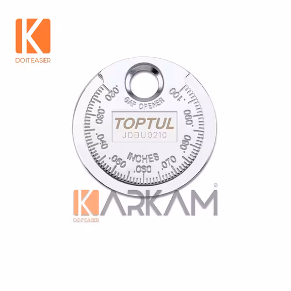 گيج تنظيم دهانه شمع موتور JDBU0210 تاپ تول