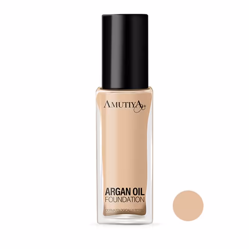 کرم پودر حاوی روغن آرگان آموتیا شماره T05