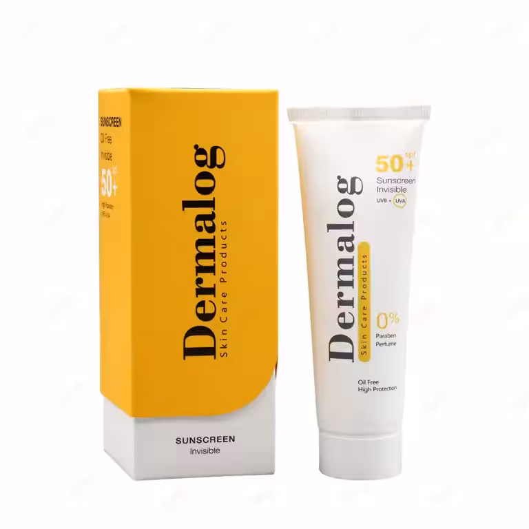 درمالوگ-ضدافتاب فاقد چربی بی رنگSPF50